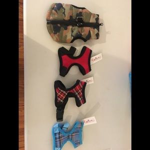 Set of 5 Extra Small Dog Harnesses